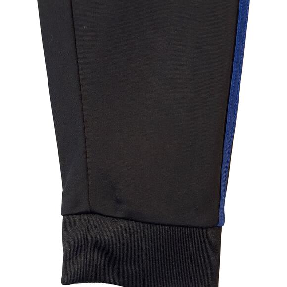 Adidas Classic 3-Stripes Tricot Jogger Pants Black/Blue Boys' XL (18/20) - Picture 3 of 6